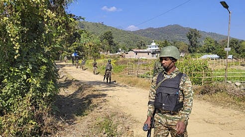 <div class="paragraphs"><p>Security forces personnel in Manipur.</p></div>