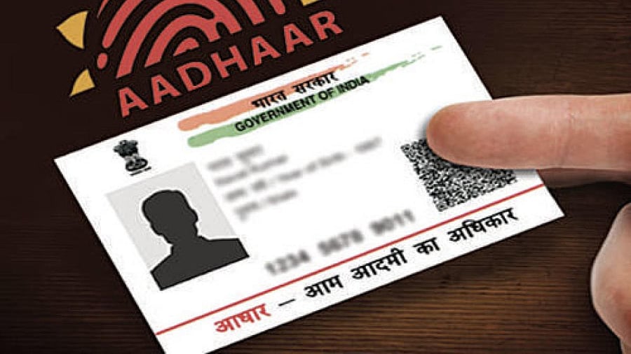 <div class="paragraphs"><p>Representative image of Aadhar.&nbsp;</p></div>