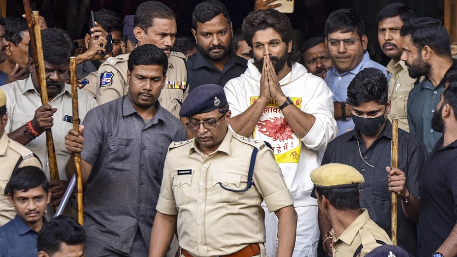 <div class="paragraphs"><p>The stampede incident led to the arrest and subsequent bail release of actor Allu Arjun.&nbsp;</p></div>