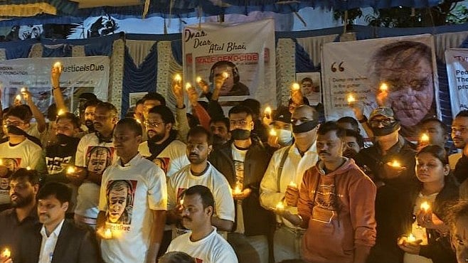 <div class="paragraphs"><p>Organised by the Save Indian Family Foundation (SIFF), the protest described the losses as 'tragic and heartbreaking'.</p></div>