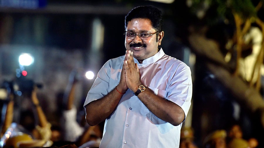 <div class="paragraphs"><p>AMMK leader T T V Dhinakaran.</p></div>