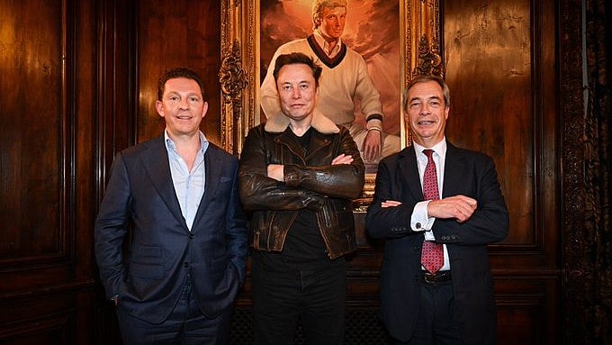 <div class="paragraphs"><p>Farage posted the photograph on X, Musk's social media platform, with the message: "Britain needs Reform" -- to which Musk replied, "Absolutely."</p></div>
