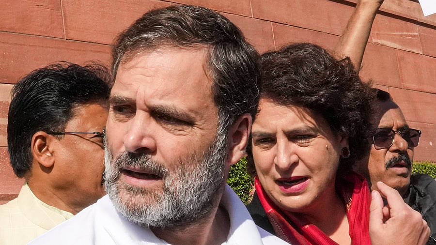 <div class="paragraphs"><p> Rahul Gandhi and Priyanka Gandhi.</p></div>