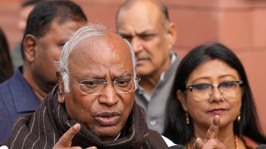 <div class="paragraphs"><p>Leader of Opposition in the Rajya Sabha Mallikarjun Kharge.</p></div>