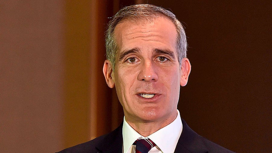 <div class="paragraphs"><p>Eric Garcetti, the outgoing envoy of Washington DC to New Delhi.</p></div>