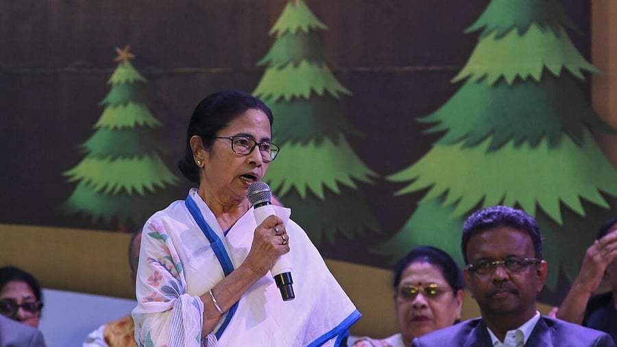 <div class="paragraphs"><p>West Bengal Chief Minister Mamata Banerjee during the inauguration of 'Kolkata Christmas Festival-2024', in Kolkata</p></div>