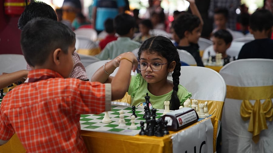 An inter-school tournament held by Sajjan Academy at a city mall in September.