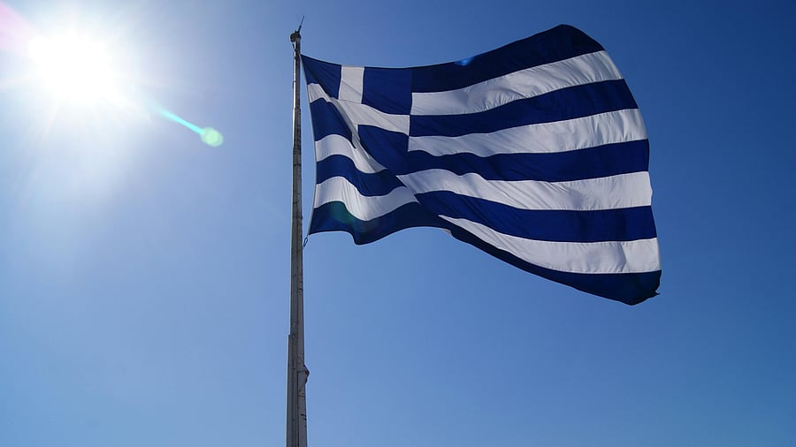 <div class="paragraphs"><p>Flag of&nbsp;Greece</p></div>