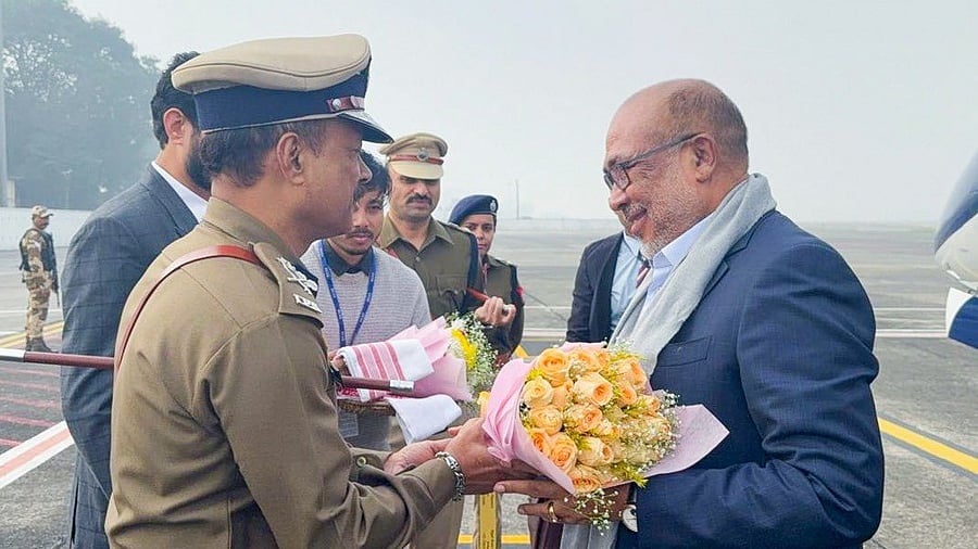 <div class="paragraphs"><p>Manipur CM N Biren Singh at the&nbsp;passing out ceremony of the IRB recruits at Lachit Barphukan Police Academy.</p></div>