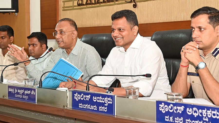 <div class="paragraphs"><p>District -in-Charge Minister Dinesh Gundu Rao speaks during KDP meeting held at ZP hall in Mangaluru on Monday. </p></div>