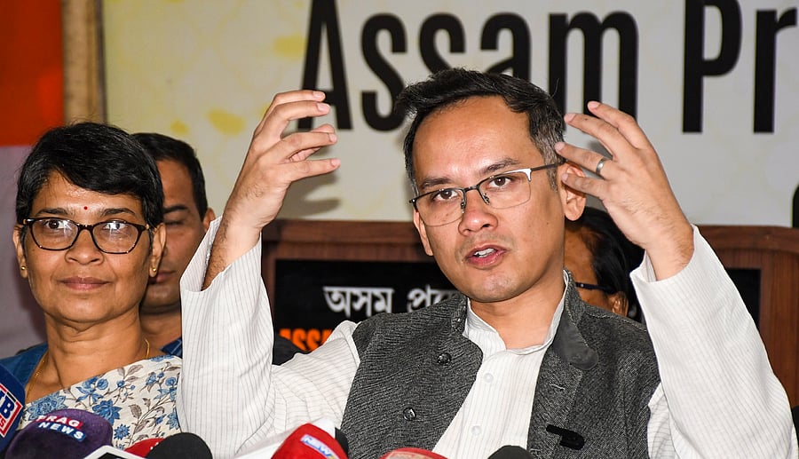 <div class="paragraphs"><p> Congress leader Gaurav Gogoi file photo</p></div>