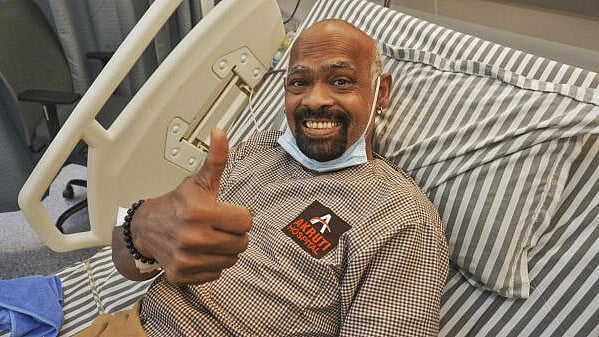 <div class="paragraphs"><p>Former India cricketer Vinod Kambli after he was declared stable at a hospital, in Thane district, Maharashtra, Tuesday, Dec. 24.</p></div>