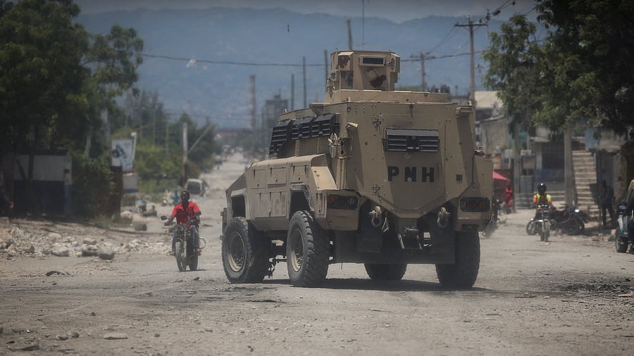 <div class="paragraphs"><p>The killings shocked the Caribbean nation, which has been engulfed in a worsening gang conflict, compounding devastating food shortages, while its neighbors lag on delivering long-promised security assistance.</p></div>