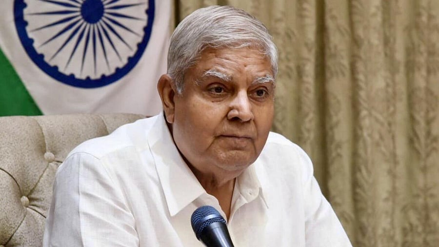 <div class="paragraphs"><p>Vice President Jagdeep Dhankhar.</p></div>