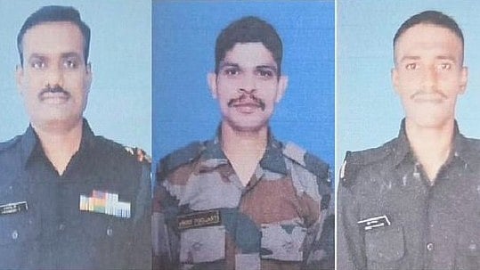 <div class="paragraphs"><p>The three dead Karnataka soldiers.</p></div>