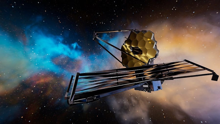 <div class="paragraphs"><p>James Webb Space telescope.</p></div>