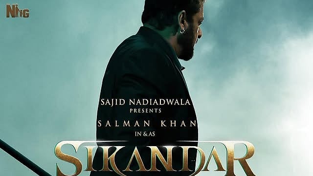 <div class="paragraphs"><p>First poster of <em>Sikandar</em> featuring Salman Khan.</p></div>