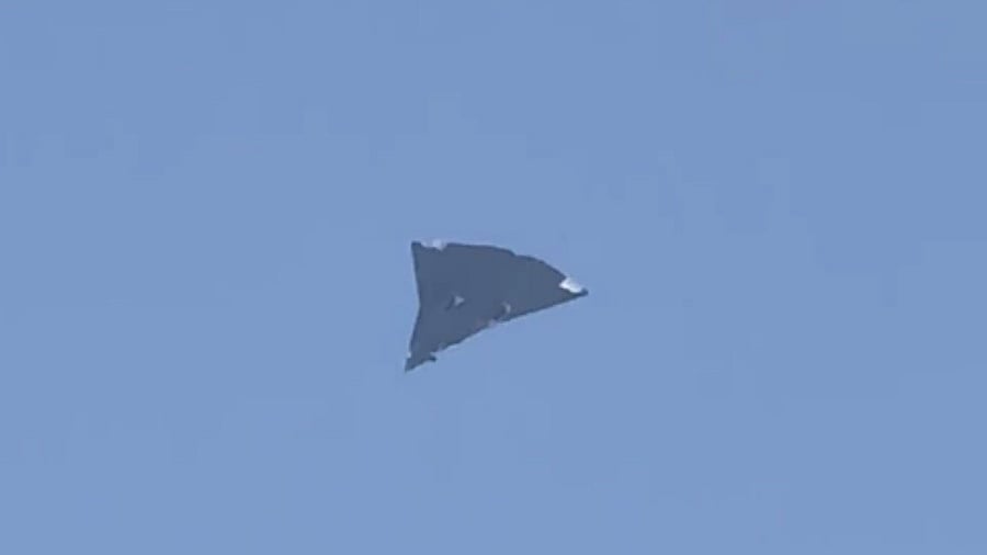<div class="paragraphs"><p>A Chinese military aircraft flies in Chengdu, Sichuan, China, in this screengrab taken from a social media video released on December 26, 2024. </p></div>