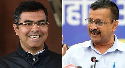 <div class="paragraphs"><p>Former West Delhi MP Parvesh Verma and&nbsp;former Delhi chief minister Arvind Kejriwal</p></div>