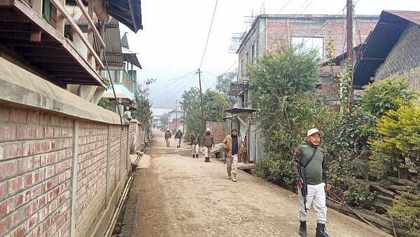 <div class="paragraphs"><p>Security personnel patrol in a sensitive area of Manipur. (Image for representation)</p></div>