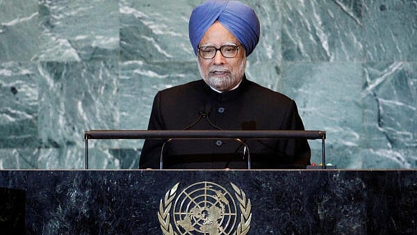<div class="paragraphs"><p>Manmohan Singh addresses the 66th United Nations General Assembly at the UN headquarters in New York, US, September 24, 2011.</p></div>