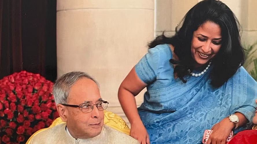 <div class="paragraphs"><p>File photo of former President Pranab Mukherjee Sharmistha Mukherjee.</p></div>