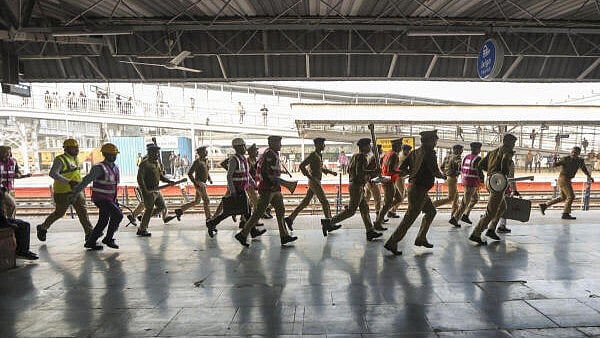 <div class="paragraphs"><p>Mock drill ahead of Maha Kumbh in Prayagraj.</p></div>