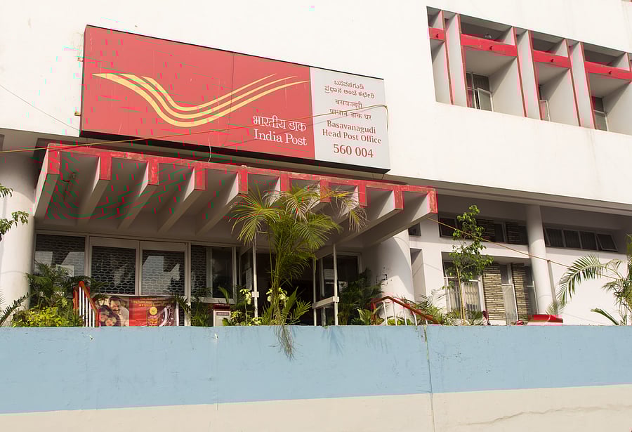 A branch of India Post, the country’s postal department, in south Bengaluru.