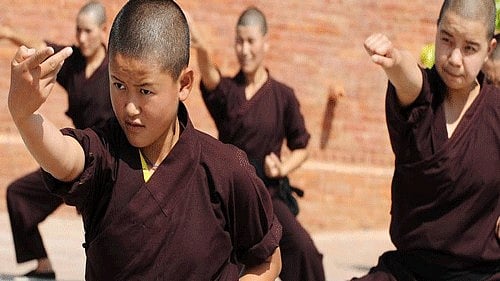 <div class="paragraphs"><p>The group of kung fu nuns, aged from 17 to 30, are members of the 1,000 year-old Drukpa lineage.</p></div>