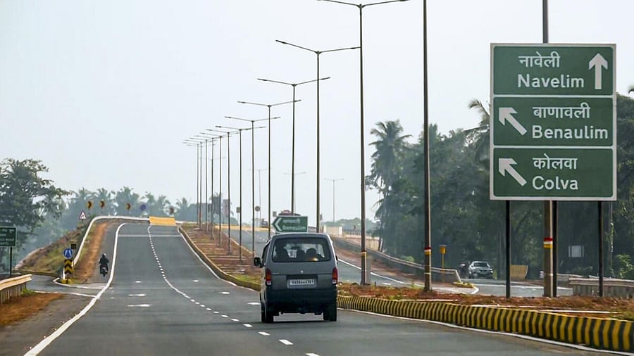 <div class="paragraphs"><p>A view of the Nuvem-Navelim Western bypass in Goa.</p></div>