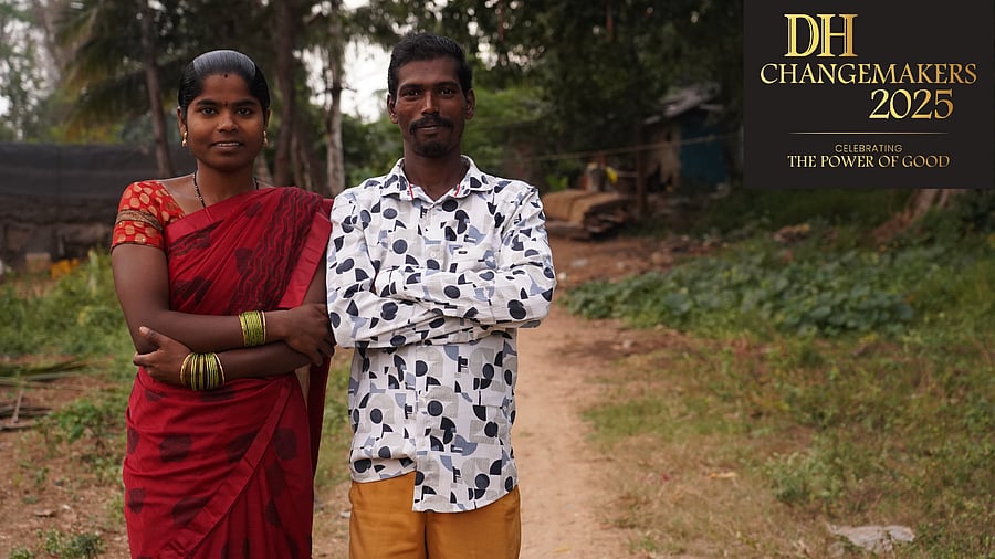 <div class="paragraphs"><p>Poornima and Marappa</p></div>