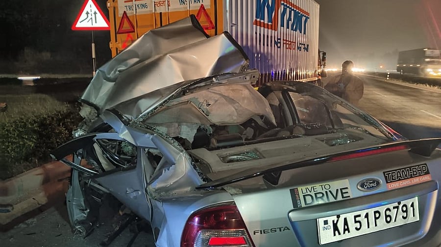 <div class="paragraphs"><p>A file photo of an accident spot on NICE Road.&nbsp;</p></div>