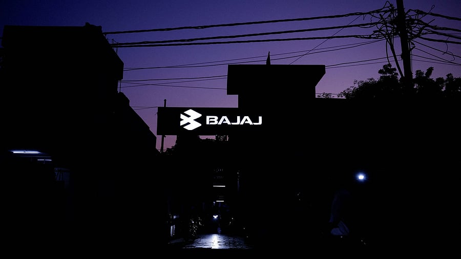 <div class="paragraphs"><p> Logo of Bajaj Auto Ltd</p></div>