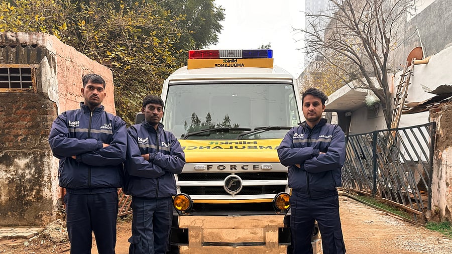 <div class="paragraphs"><p>The services began in Gurugram on Thursday with five ambulances operating across the city. The company aims to expand its services to major cities in the next two years.</p><p></p></div>