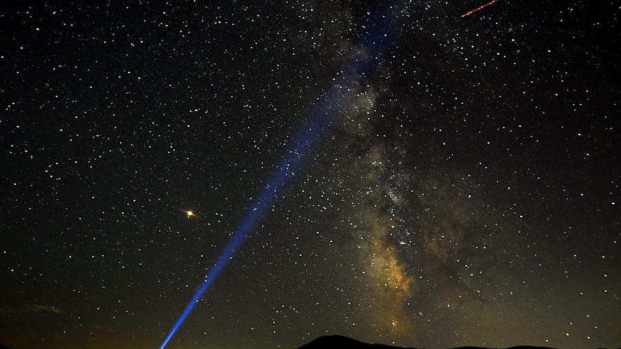 <div class="paragraphs"><p>Meteor shower. Representational purpose</p></div>