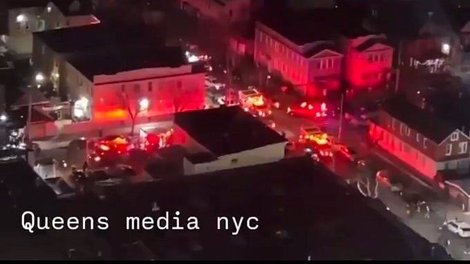 <div class="paragraphs"><p>Image circulated on X, purportedly from the scene of shooting in Queens.</p></div>