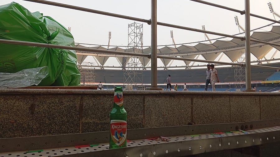<div class="paragraphs"><p>View of the JLN stadium after the Diljit concert</p></div>