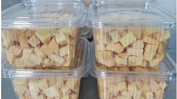 <div class="paragraphs"><p>Ready-to-cook vegetable cubes produced from elephant foot yam using the technology developed by NITK, Surathkal.</p></div>