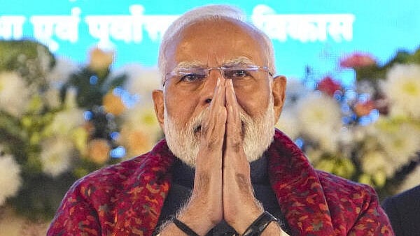 <div class="paragraphs"><p>Prime Minister Narendra Modi during the foundation stone laying and inauguration ceremony of various development projects, in New Delhi, Friday, Jan. 3, 2025.</p></div>