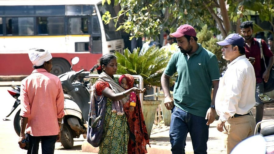 <div class="paragraphs"><p>Begging continues unabated on streets.</p></div>