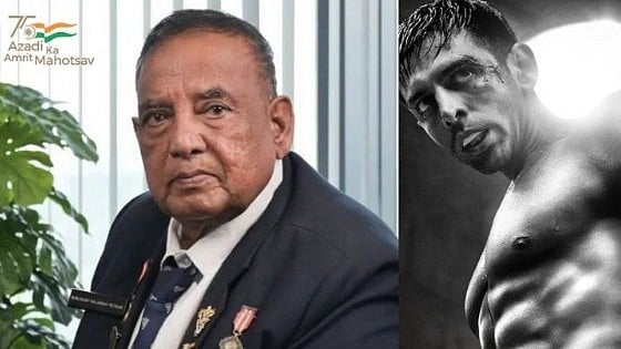 <div class="paragraphs"><p>Petkar, who won the top honours in the 50m freestyle swimming event of the 1972 Heidelberg Paralympics, was portrayed by Aaryan in <em>Chandu Champion</em>, the 2024 sports drama film from acclaimed filmmaker Kabir Khan.</p></div>
