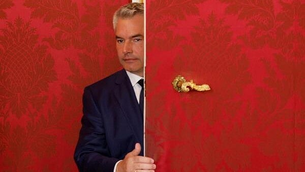 <div class="paragraphs"><p>Austrian Chancellor and head of Peoples Party (OEVP) Karl Nehammer</p></div>