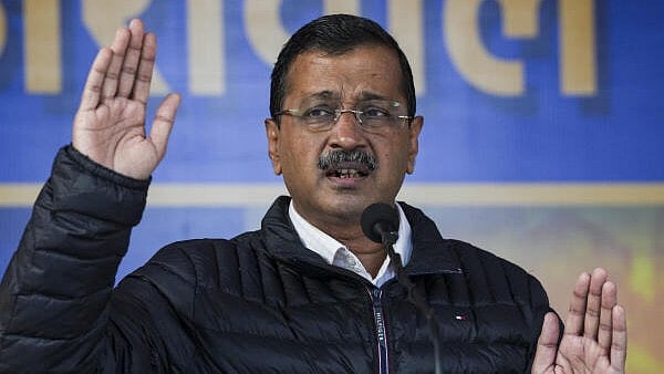 <div class="paragraphs"><p>Aam Aadmi Party (AAP) chief Arvind Kejriwal addresses a press conference, in New Delhi, Sunday.&nbsp;</p></div>