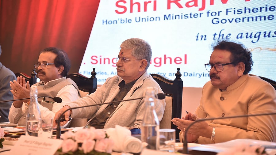<div class="paragraphs"><p>Union Minister for Fisheries, Animal Husbandry and Dairying Rajiv Ranjan Singh. </p></div>