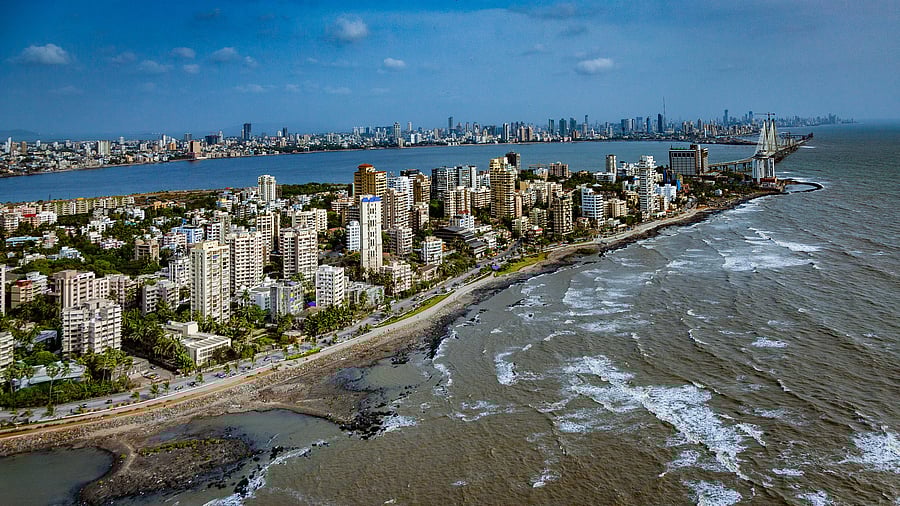 <div class="paragraphs"><p>Aerial view of the Mumbai coastline</p></div>