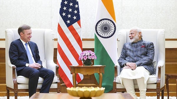 <div class="paragraphs"><p>Prime Minister Narendra Modi during a meeting with US NSA Jake Sullivan, in New Delhi.&nbsp;</p></div>