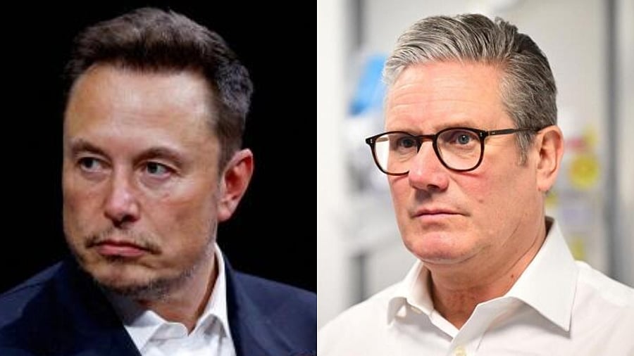 <div class="paragraphs"><p>Tesla CEO Elon Musk (L) and UK Prime Minister Keir Starmer (R).</p></div>