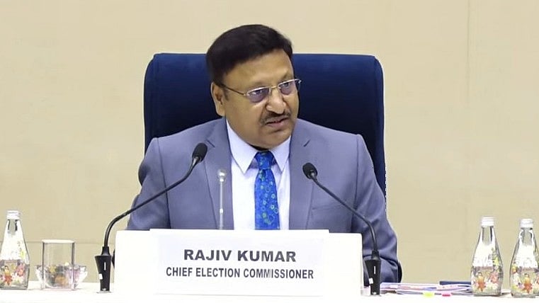 <div class="paragraphs"><p>Chief Election Commissioner Rajiv Kumar</p></div>