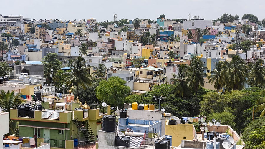 <div class="paragraphs"><p>An aerial view of residential houses in the city. </p></div>