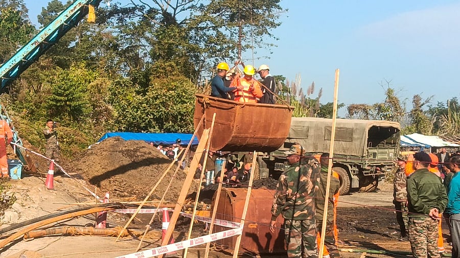 <div class="paragraphs"><p>Photos from Assam coal mine mishap spot.</p></div>